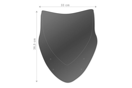 Windschild plexiglas yamaha - plexiglas,